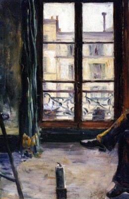 Dream-art Oil painting Paul-Signac-Montmartre-Study-Studio room landscape canvas