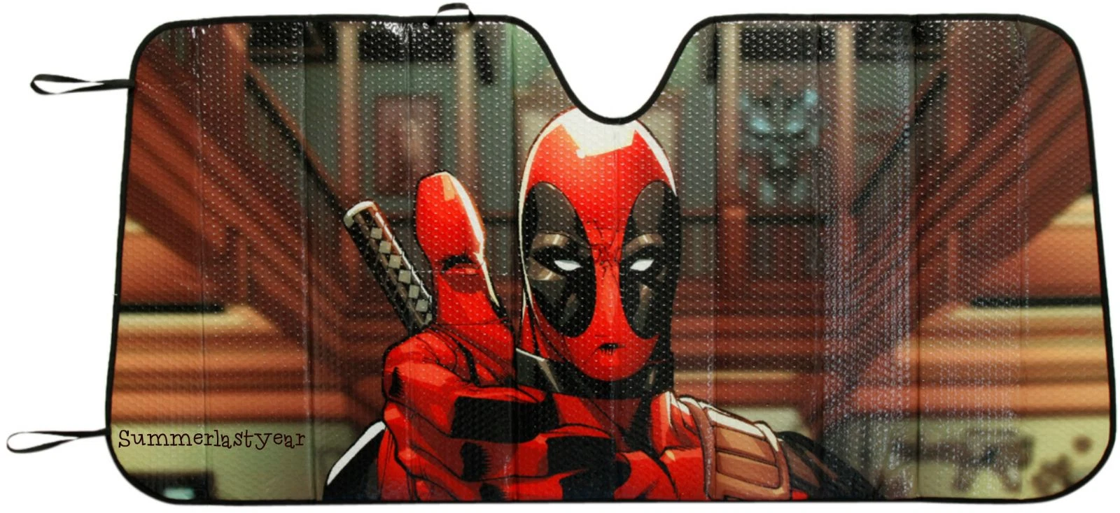 DEADPOOL ACCORDION SUNSHADE