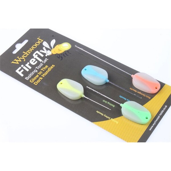 Wychwood Firefly Baiting Needle Set -Carp Fishing Baiting Needles -Free Delivery