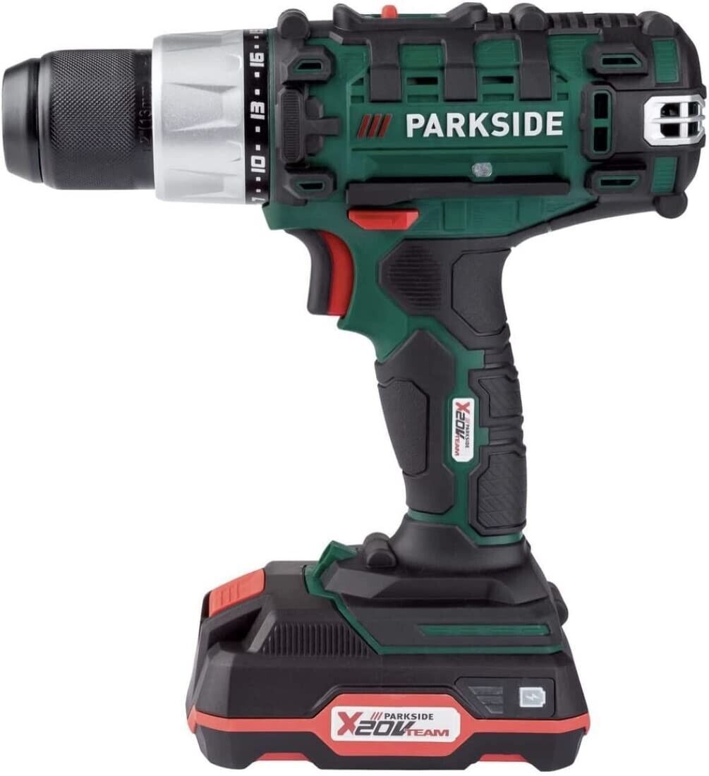 Parkside PABS 20Li E6 AkkuBohrschrauber Grün/Schwarz, 20V online kaufen eBay