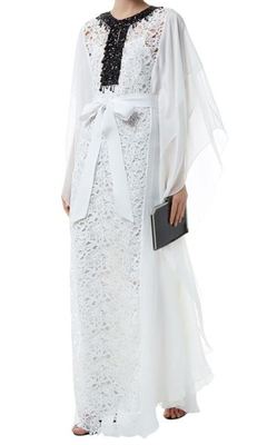 $4490 New Oscar de la Renta Embellished White Lace guipure Maxi DRESS Gown XS | eBay $4490 New Oscar de la Renta Embellished White Lace guipure Maxi DRESS Gown XS | eBay