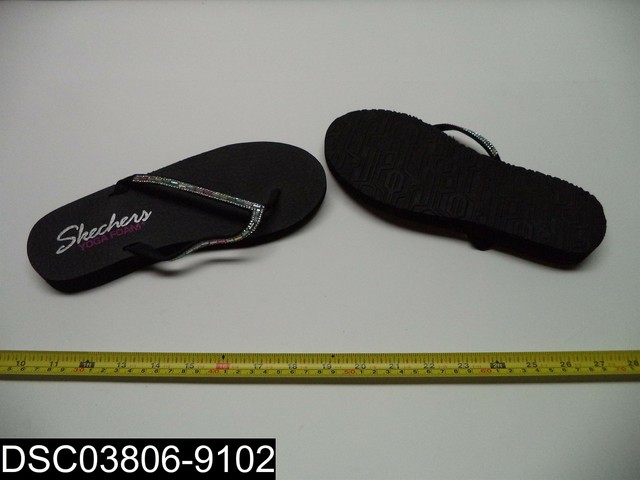 Size 7 Women's Skechers Meditation Desert Rhinestone Yoga Mat Wedge Flip-Flops | eBay