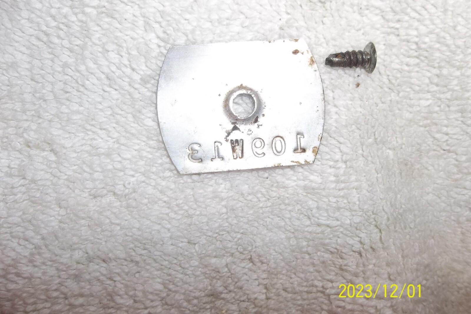 AMC 390 ENGINE VALVE COVER TAG JAVELIN AMX REBEL RAMBLER AMBASSADOR eBay