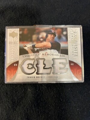 Travis Hafner  Certified Game Used Jersey Card #6/45
