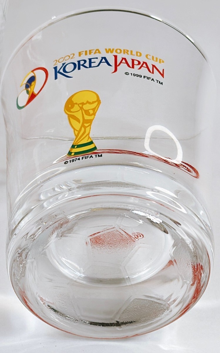 Coca-Cola 2002 FIFA Korea Japan World Cup Glass Limited Rare
