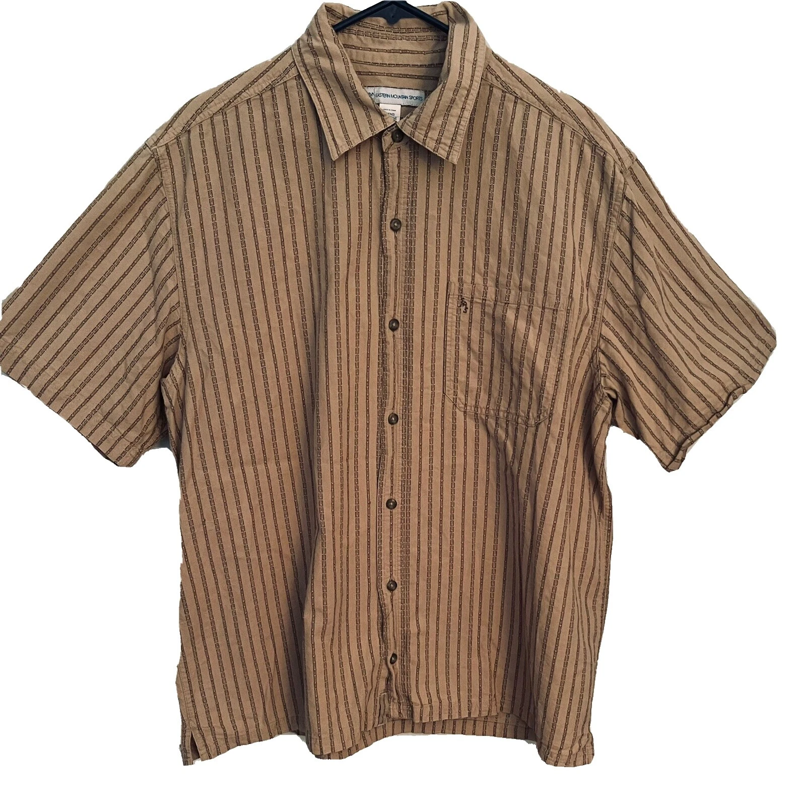 EMS Cotton Regular Size Casual Button-Down Shirts for Men