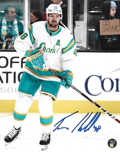 Tomas Hertl Autographed San Jose Sharks 8x10 Photo