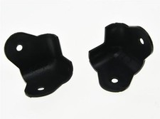 Set of 8 Black Plastic Guitar Amplifier Speaker Cabinet Corner AMP Protector