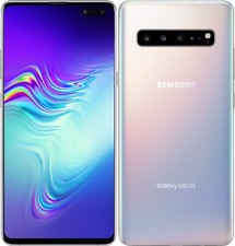 Samsung Galaxy S10 5G 256GB G977V VERIZON Unlocked smartphone Silver OPEN BOX A 