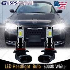 For Chrysler 300 2016-2021 - 2X 9005 Front LED Headlight Bulbs High/Low Beam HKB