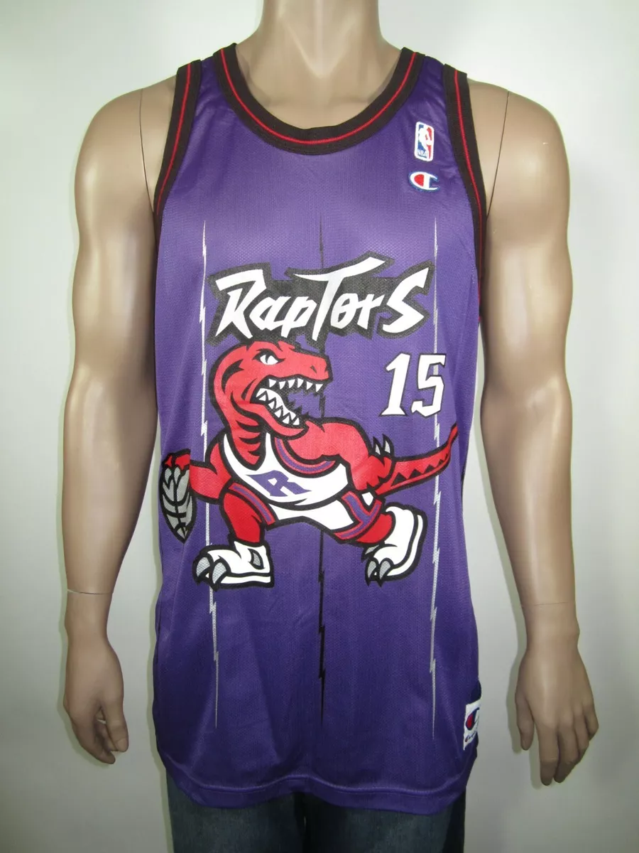 Vintage Authentic Vince Carter Toronto Raptors Jersey - Vinted