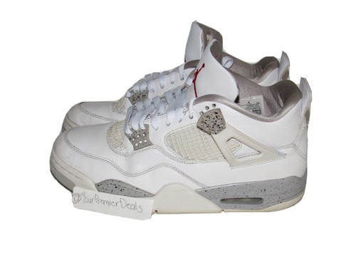 Nike Air Jordan 4 Retro White Oreo Tech 