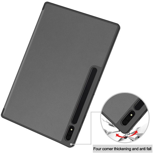 Leather Flip Smart Case Cover w/ Pen Holder For Samsung Galaxy Tab S9 Plus Ultra - Picture 97 of 99