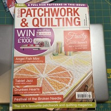 MAKELLOSES BRITISCHES PATCHWORK & QUILTMAGAZIN FEBRUAR 2016 AUSGABE 265