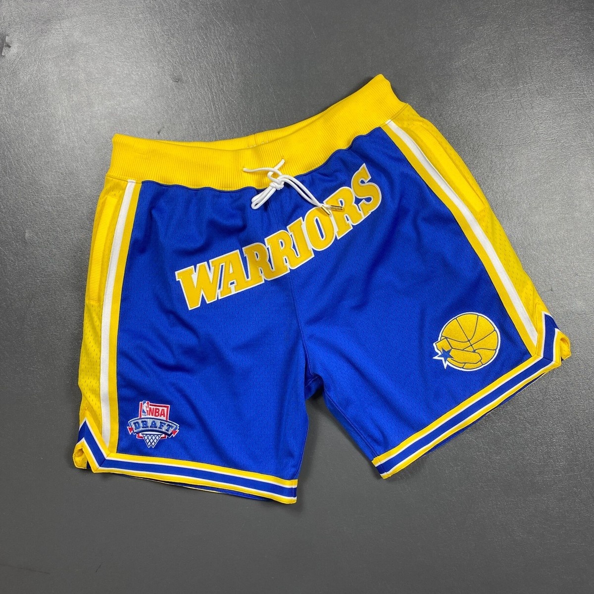100% Authentic Just Don 93 94 Golden State Warriors Mitchell Ness