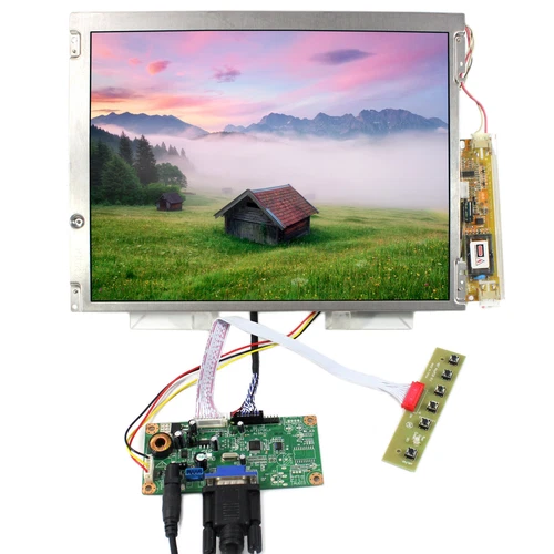 VGA LCD Controller Board 12.1" LQ121S1LG45 LQ121S1LG55 800x600 LCD Screen
