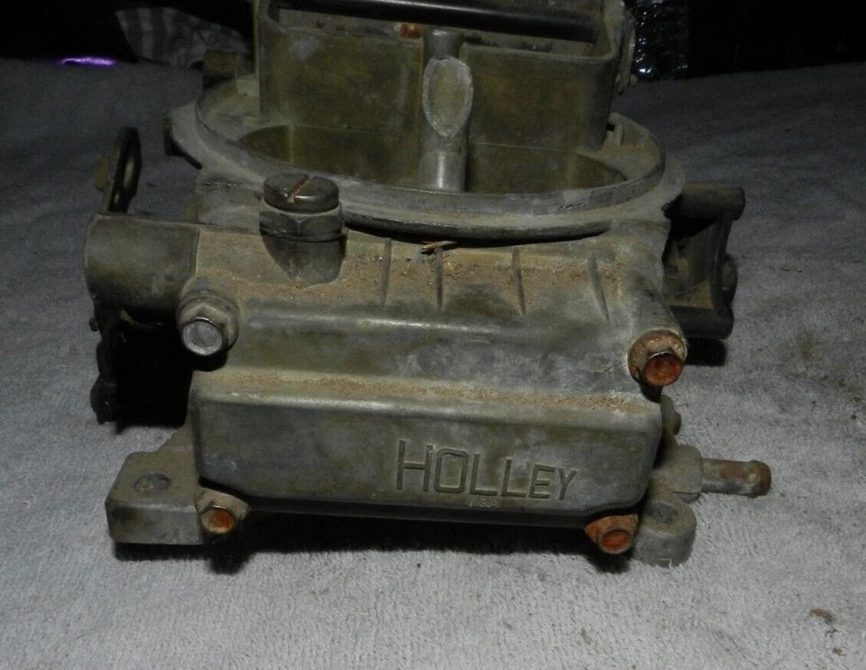 Vtg 1958-63  FORD THUNDERBIRD HOLLEY 4 barrel Carb. CORE LIST #1850-3 USED #2 - Image 3 of 4