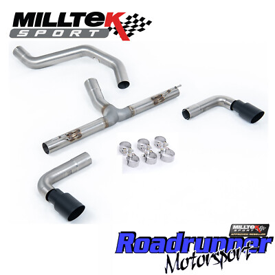 Milltek INEOS Grenadier 3.0 I6 Auspuffanlage Non Res B58 & B57 schwarz SSXINE102
