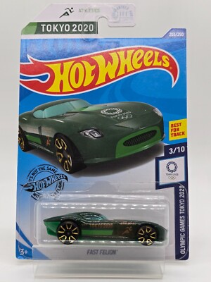 2020 Hot Wheels Green Fast Felion Olympic Games Tokyo 2020 Series