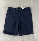 The Childrens Place Girls Uniform Blue Shorts Size 5 plus