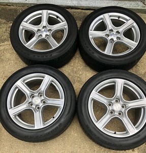 4 Chevy Rims & 4 Goodyear Eagle Sports Tires 245/50R/18