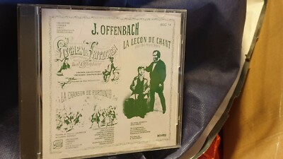 OFFENBACH Lischen & Fritschen La Chanson de Fortunio 1CD BOURG RARE HTF OPERETTA