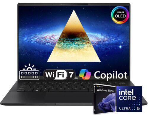 ASUS Vivobook S 14" OLED Laptop Intel Core Ultra 5 2 226V 16GB RAM 2TB SSD