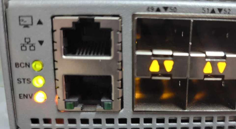 Cisco Nexus C3164Q-40GE 64-Port QSFP+ Dual AC PSU Switch - Image 3 of 4