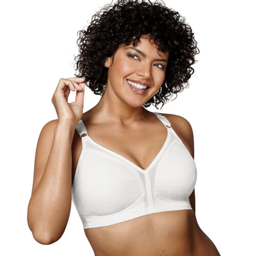 Bali Women's 34B Double Support Front Close Wirefree Bra DF1003