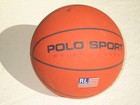 VINTAGE POLO SPORT RALPH LAUREN BASKETBALL SPELLOUT FLAG RAWLINGS — photo 2