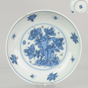 Antique Chinese Taste 16/17c Wanli Dish Porcelain Ming Plate China Old [...