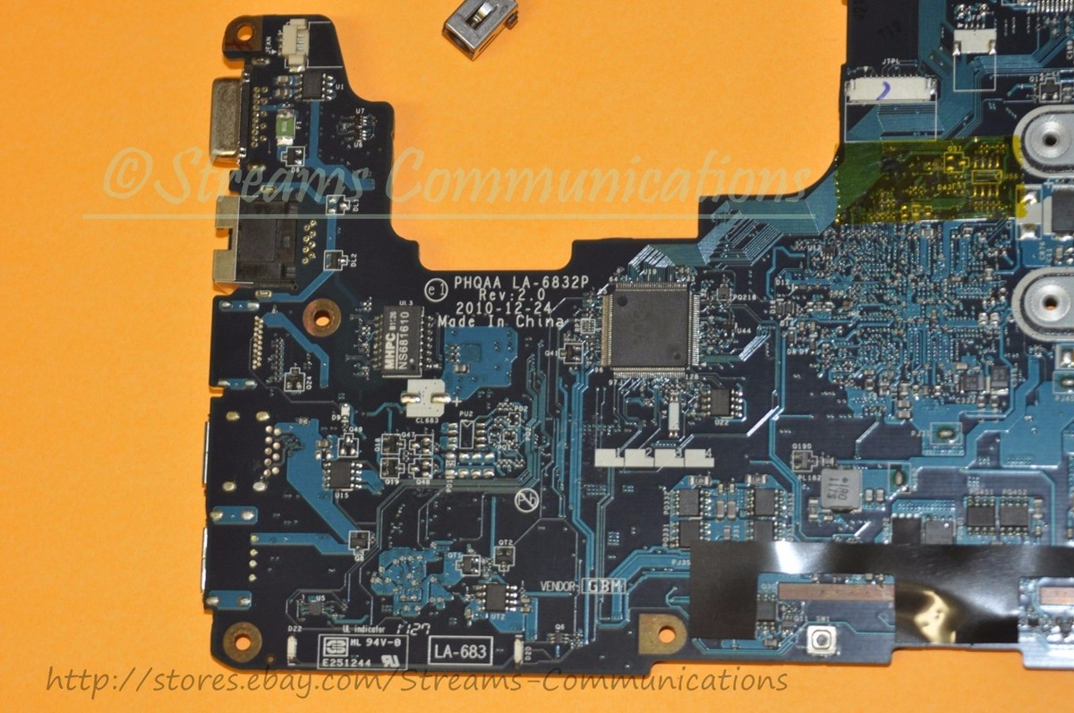 PHQAA LA-6831P For TOSHIBA Satellite P750 P755 Laptop Motherboard LA-6831P N12P-GS-A HM65 Notebook Mainboard Tested - 7