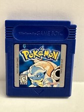 Pokemon Blue Version (Game Boy, 1998) AUTHENTIC. Battery Saves.
