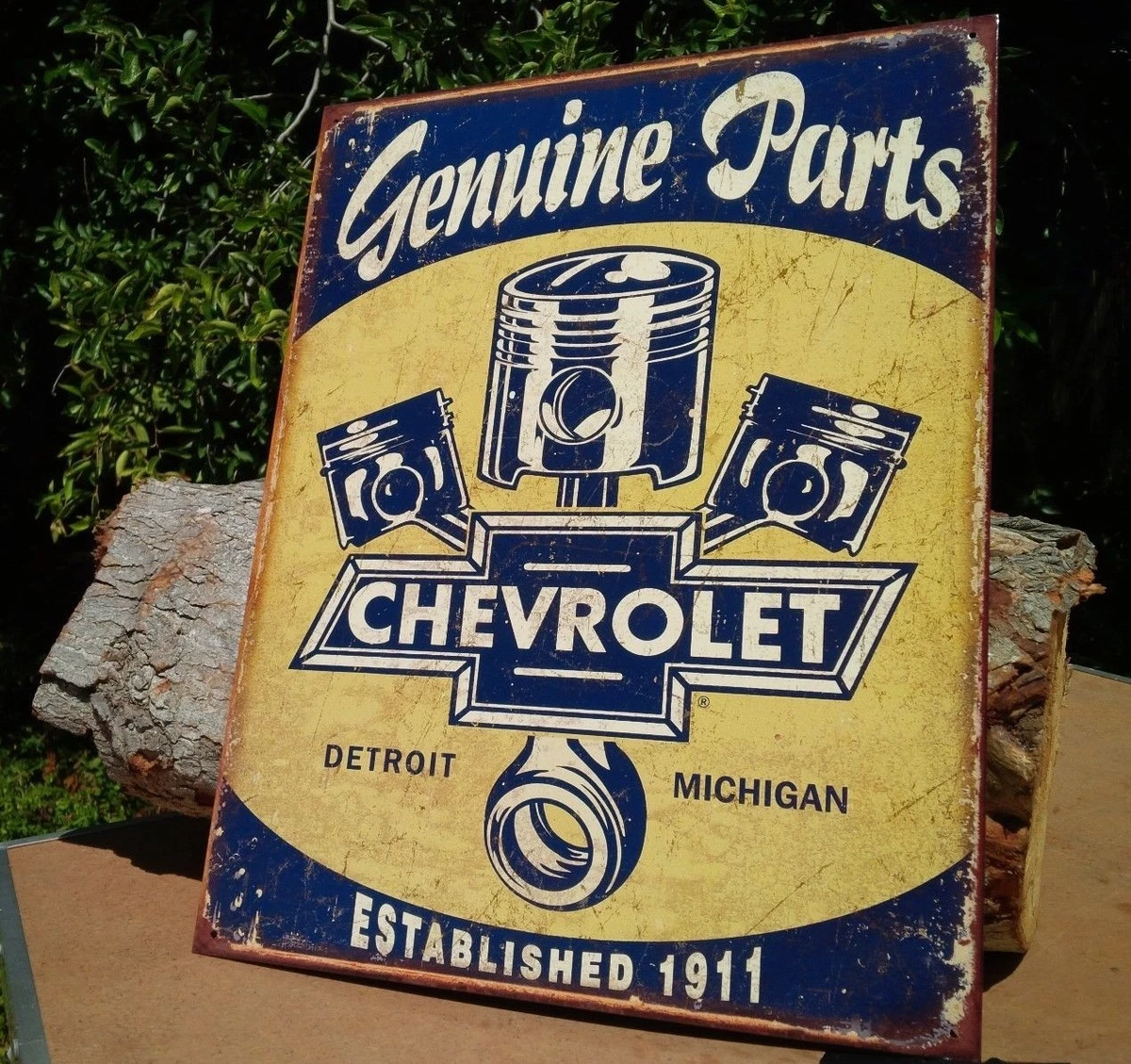 Vintage Chevrolet Signs In Chevrolet Auto Advertising for sale | eBay