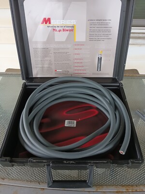 Monster Cable Mseries M1.4s Bi-wire Speaker Cable 22' Long Single Cable