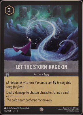 Disney Lorcana - ROTF - Let the Storm Rage On - Regular