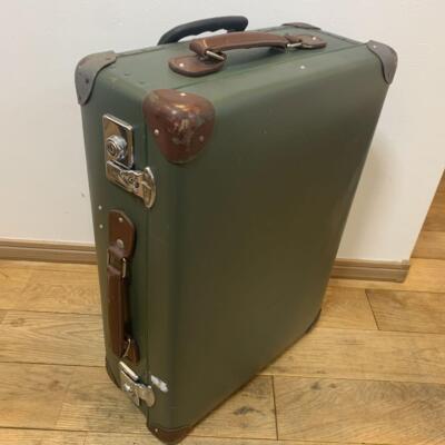 Globe Trotter Trolley Suitcase Luggage Case Bag 18 Inch Green | eBay