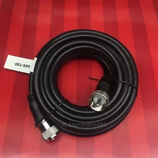 NEW 20 ft RG-8X coaxial coax UHF male PL-259 antenna cable 50 ohm *USA Seller*