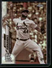 2020 Topps Chrome #162 Junior Fernandez Sepia Refractor