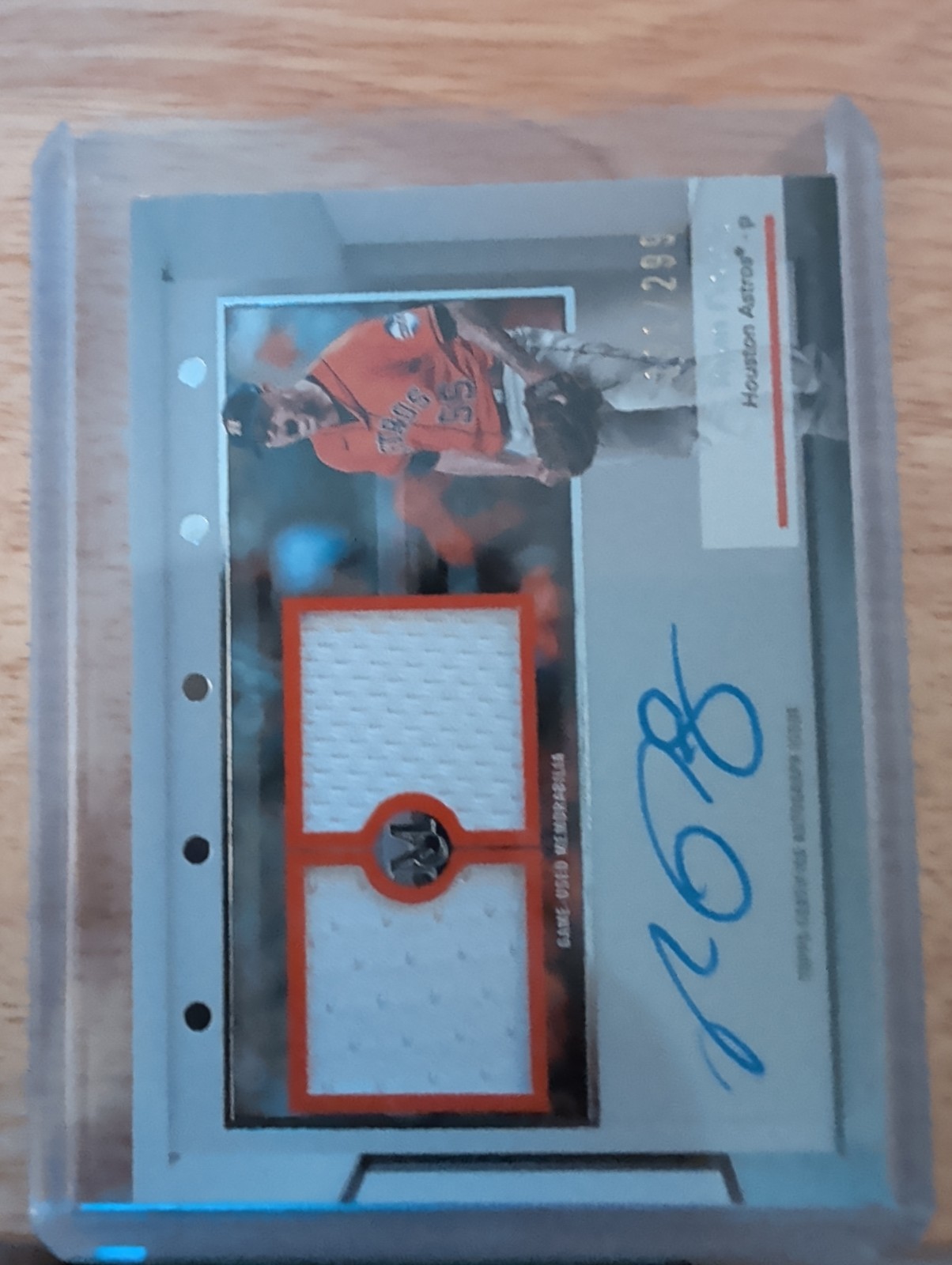 2024 Topps Museum Collection Signature Swatches Dual Ryan Pressly  /299