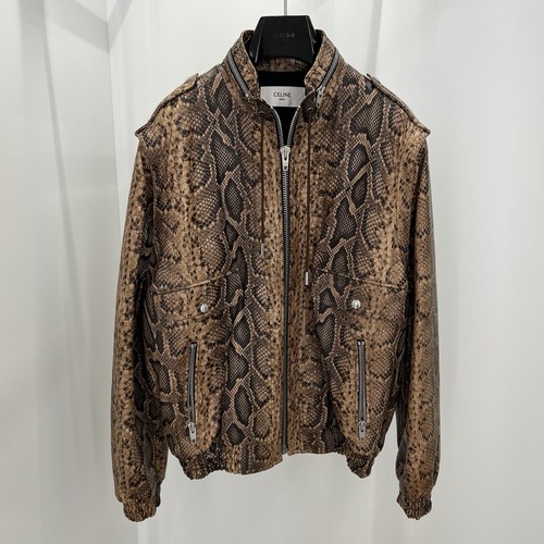Celine Schlangenlederjacke In Small - Bild 1 von 12