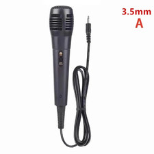 Black Professional Wired Handheld Microphone Dynamic Microphone Vocal Mic for Ka