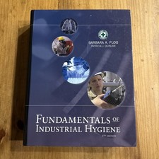 Fundamentals of Industrial Hygiene 6th Edition Very Good No Writing