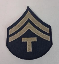 WWII US Army Technician 5th Grade T-5 Patch VTG Reproduction Made in Taiwan NOS