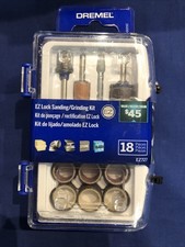 DREMEL EZ Lock Sanding Grinding Kit 18 Pieces EZ727 Brand New 