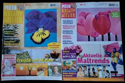 Mein Kreativ Atelier 13 + 14 Malen Acryl    
