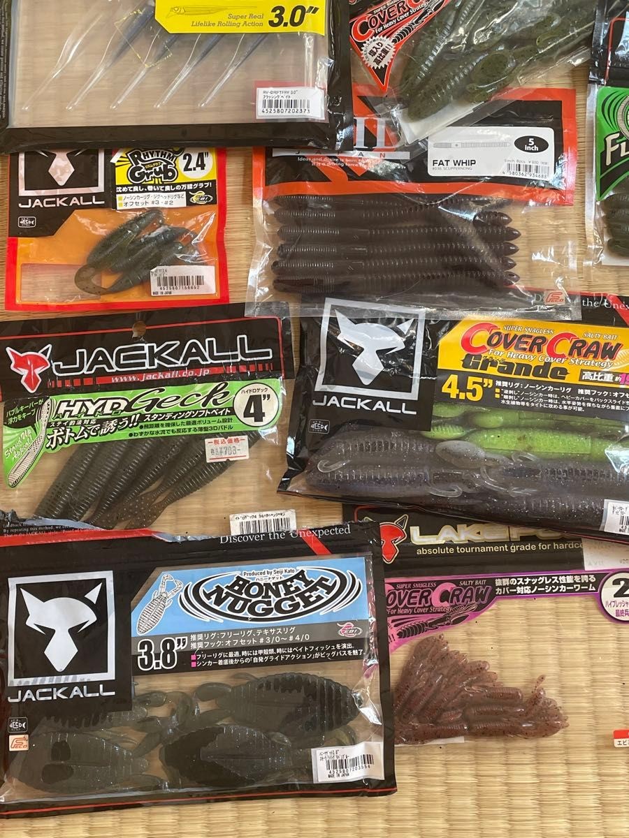 Popular worms, worm set, , Gary Yamamoto, OSP, RAID JAPAN, Boreas - Image 5