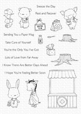 MY FAVORITE THINGS - CLEAR ACRYLIC STAMPS - FEEL BETTER