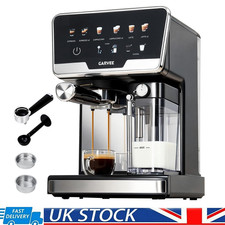 20 Bar Coffee Machine Espresso Coffee Maker With 2L Water Tank & 500ML Milk Tank