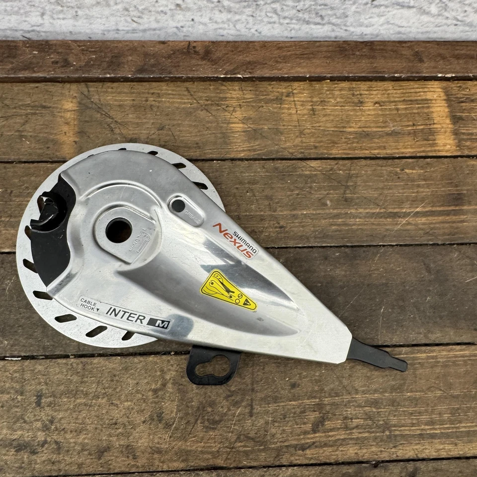 Велосипедная втулка Shimano Nexus INTER-M передний роликовый тормоз BR-C3000-F-DX серебристая от оригинального производителя - Изображение 4 из 4